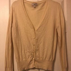 Cream Banana Republic Cardigan